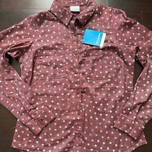 Columbia long sleeve button up